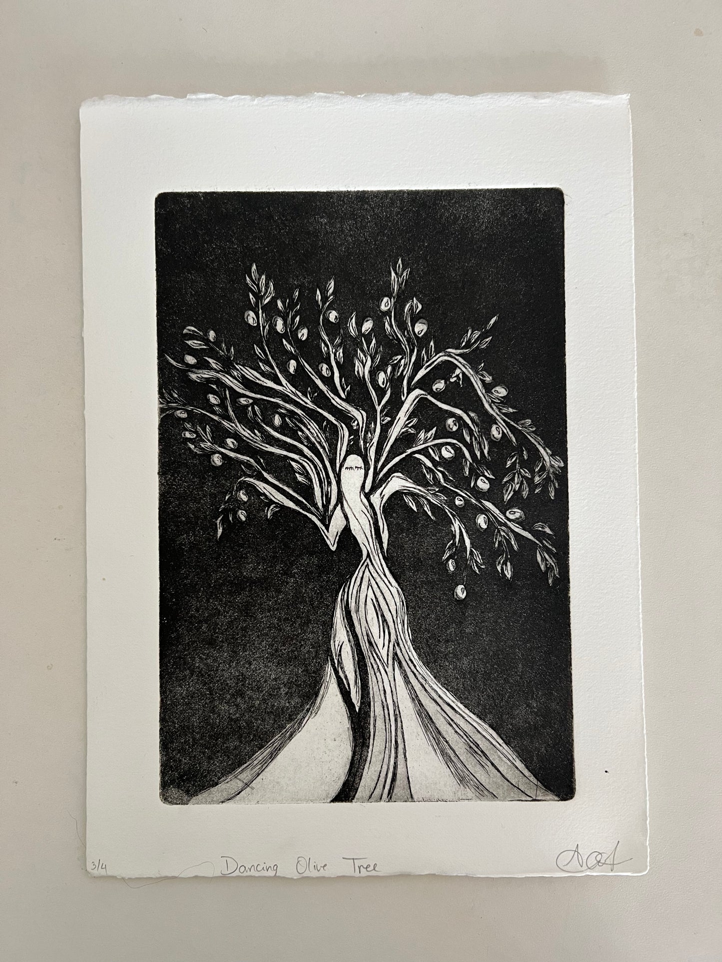 THE DANCING OLIVE TREE